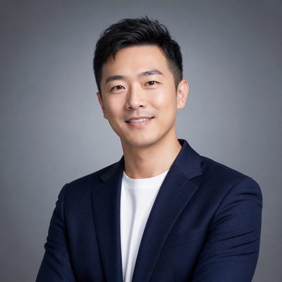 陈明轩,草莓视频创始人兼CEO,正面职业照